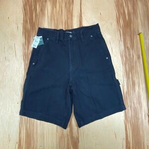 RSQ‎ Men's Cargo Shorts Black Size 30 Loose Fit NWT